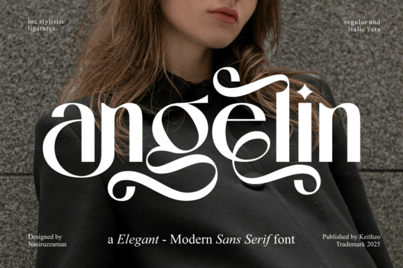 Angelin: Elevating Modern Design with Elegant Typography