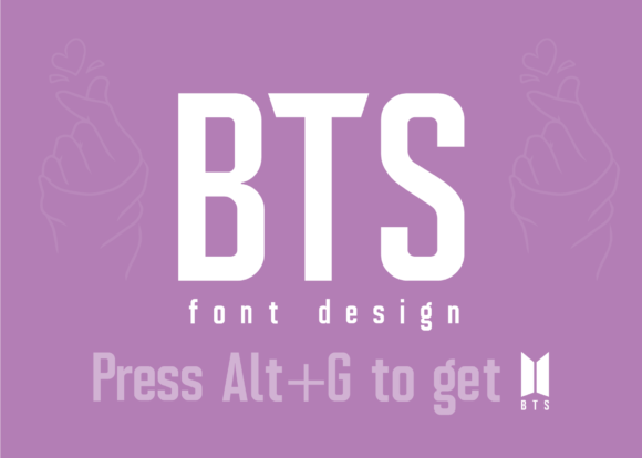 Bts: The Casual Font for Effortless Design