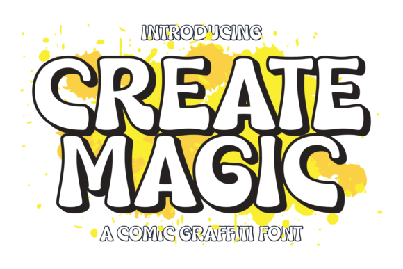 Create Magic: A Font for Bold Visual Statements
