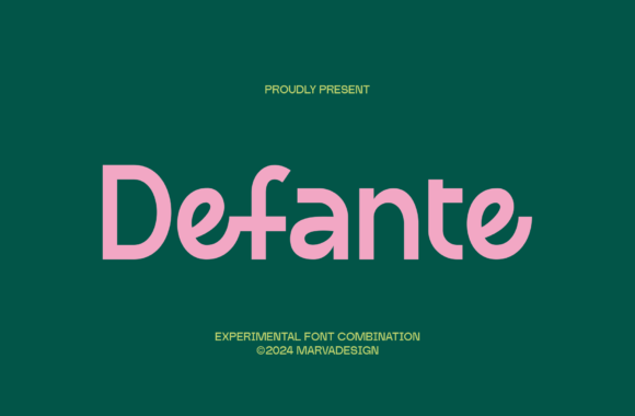 Discover Defante: The Modern Sans-Serif Font for Distinctive Branding