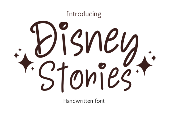 Disney Stories Font: A Playful Touch for Authentic Design