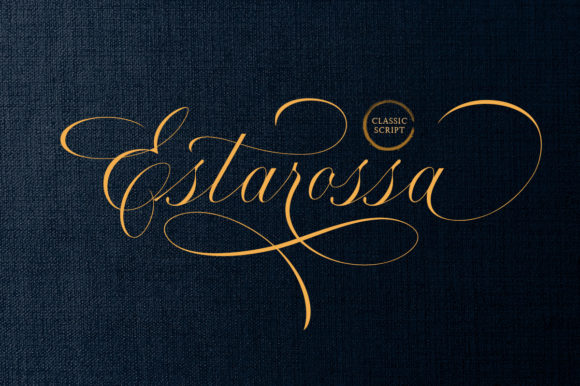 Estarossa: Elevating Modern Design with Handwritten Elegance