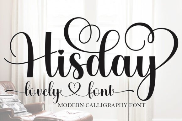 Hisday: Elevating Design with Timeless Script Elegance