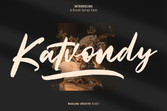 Katvondy Marker Brush Script: A Designer's Bold Statement