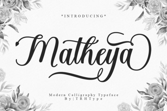 Matheya: Elevate Your Design Projects with This Stylish Script