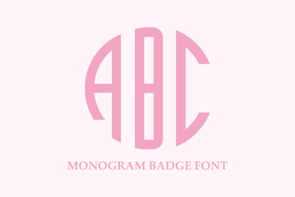Monogram Badge: Elevate Your Design with Stylish Typography