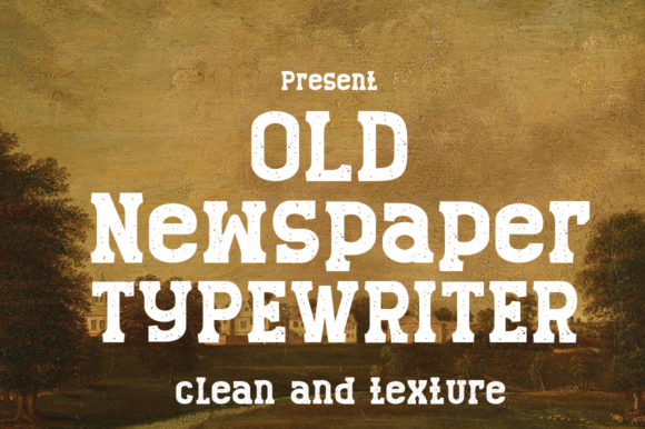 Old Newspaper: A Nostalgic Font for Modern Design