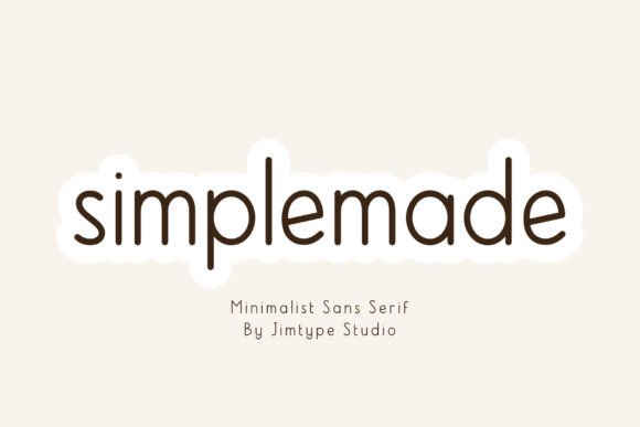 Simplemade: The Epitome of Simplicity in Modern Typography