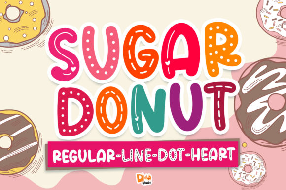 Sugar Donut: A Playful Font for Creative Design
