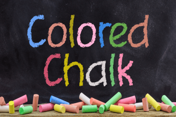 The Chalkboard Charm: Elevating Design with Colored Chalk
