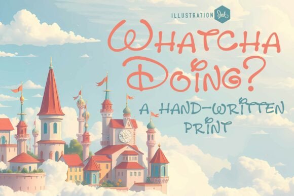Whatcha Doing? The Playful Font for Modern Design